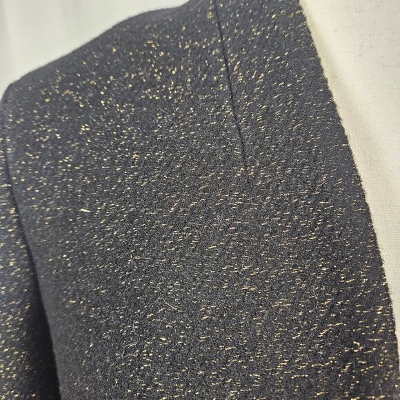 J. Crew - Size: 6 - Elegant Black Wool Blazer - Picture 3 of 6